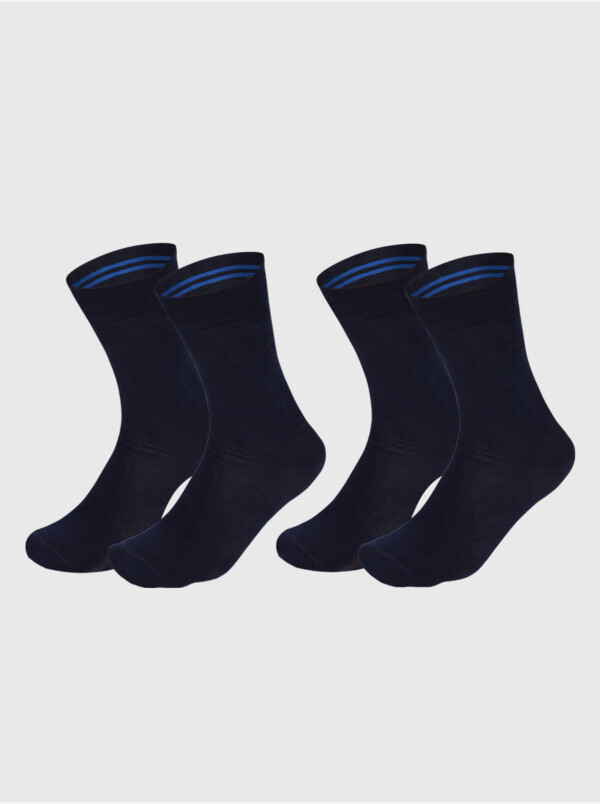 Glasgow sokken, 2-pack - Navy
