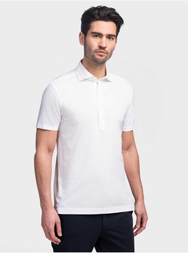 Faro Jersey Poloshirt, White