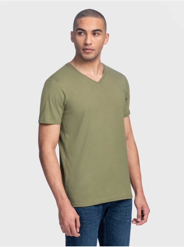 New York T-shirt, 1-pack Olive green