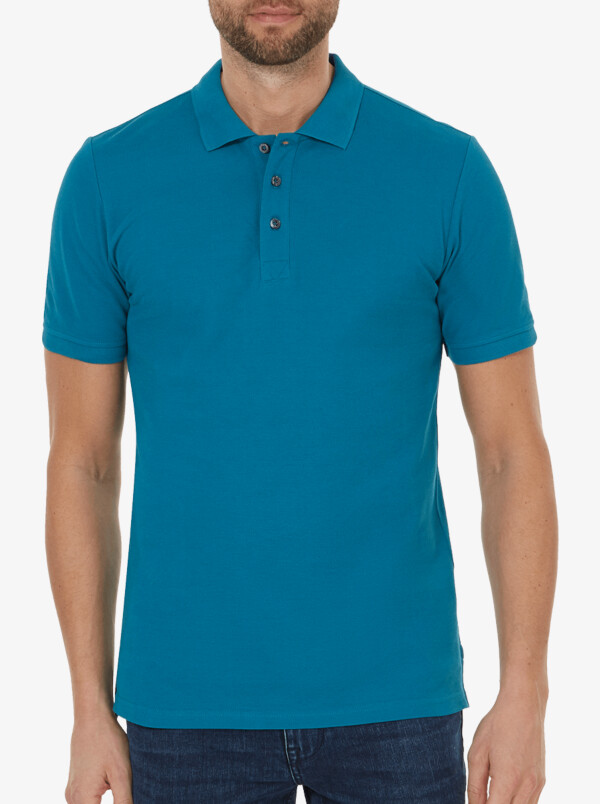 Madrid Poloshirt, Ocean blue