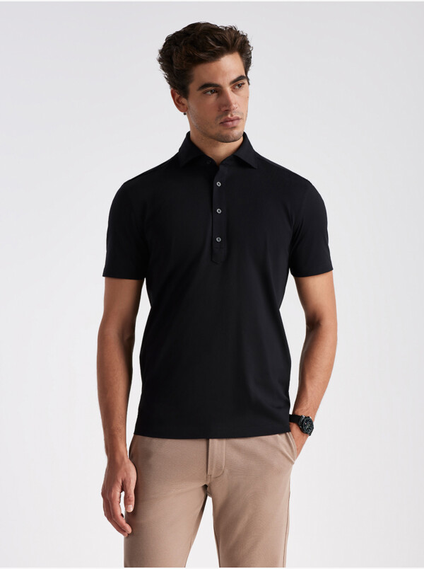 Faro Jersey Poloshirt, Black