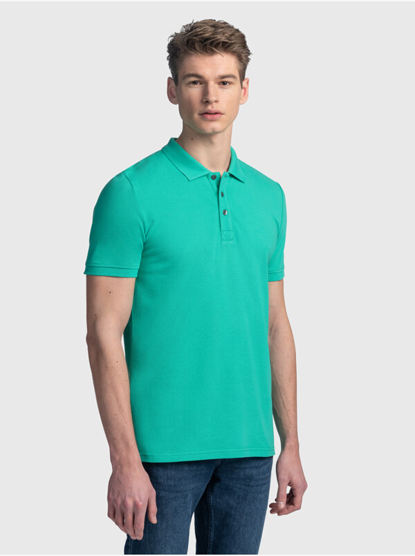 Madrid Poloshirt, Bright green