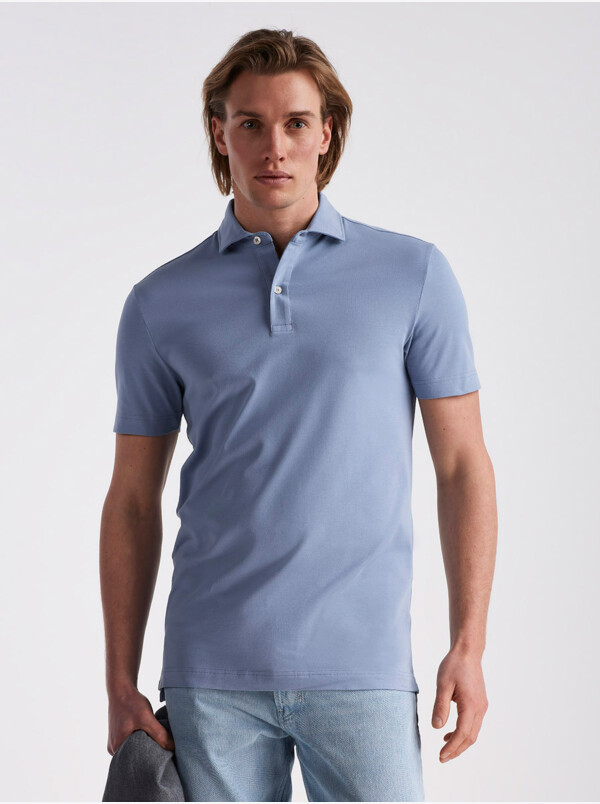 Cape Town Jersey Polo, Infinity blue