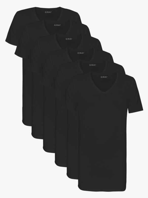 SixPack Hong Kong T-shirts, Zwart
