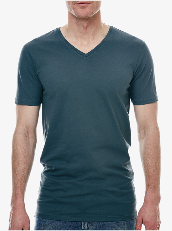 New York Lang Heren T-shirt, 1-pack Dark Slate Grey